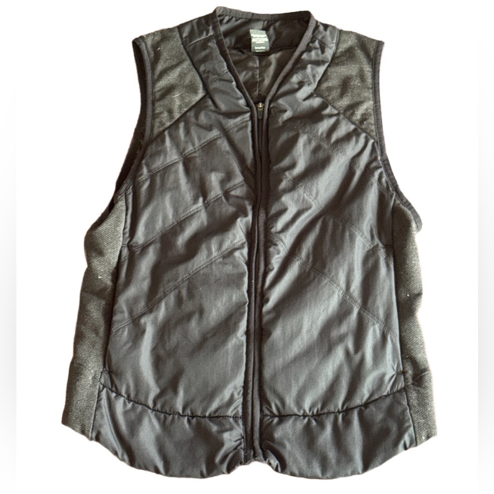 Prana Polar Breeze Full Puffer Winter Sleeveless Vest Black XS